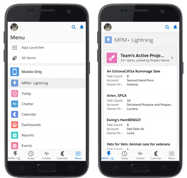 Howto Guide Easily Customize Salesforce Mobile App Menu Navigation